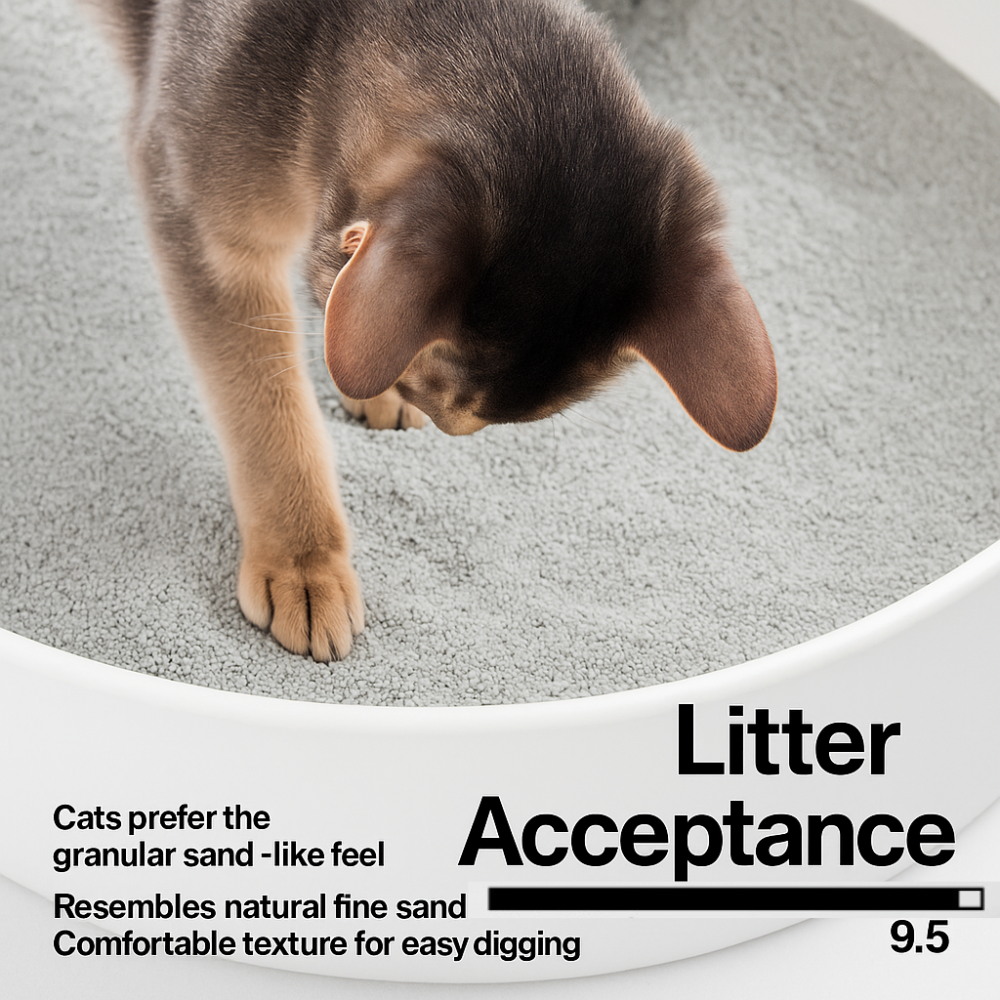 Pidan Natural Sodium Bentonite Cat Litter – Coarse Granules - 2.4kg/Bag