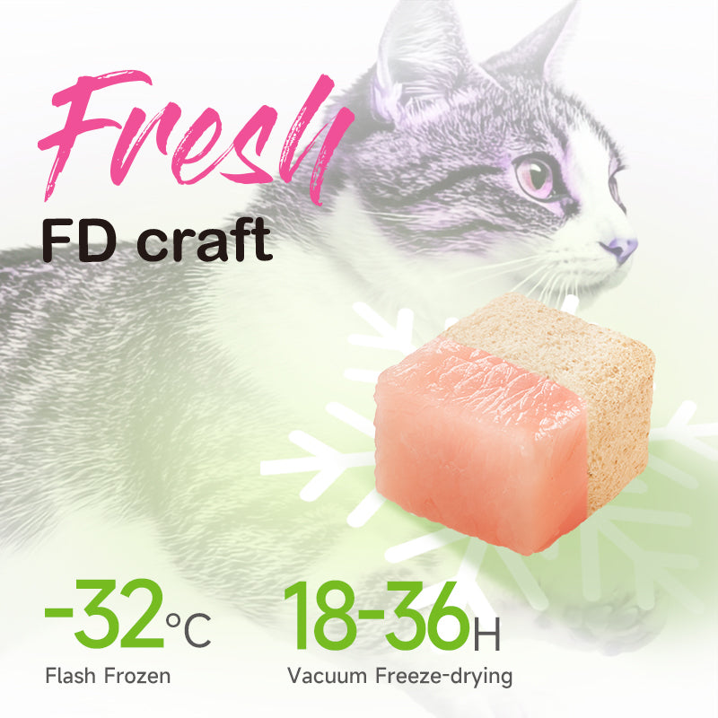 Ranova Premium Freeze-Dried Raw Chicken Cat Food