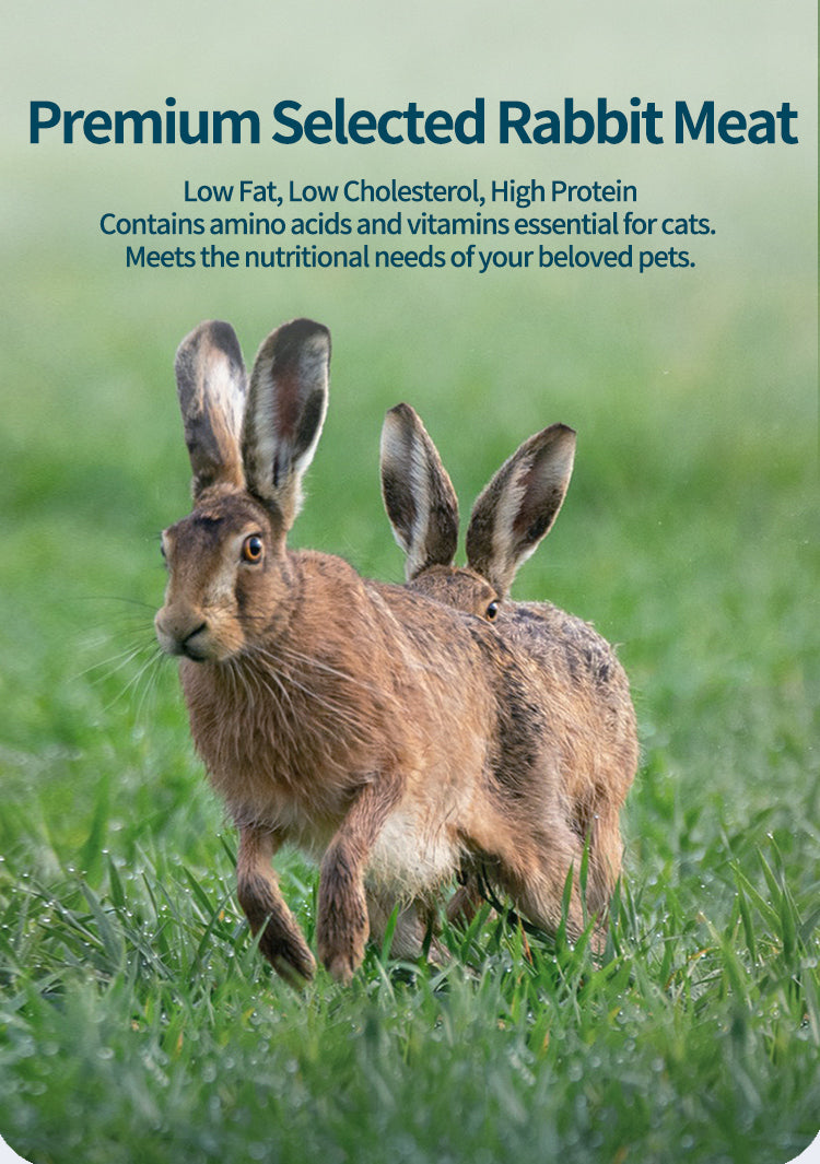 Rosy Fresh Rabbit & Chicken Recipe Raw Freeze-Dried Cat Food - 300g/Bag