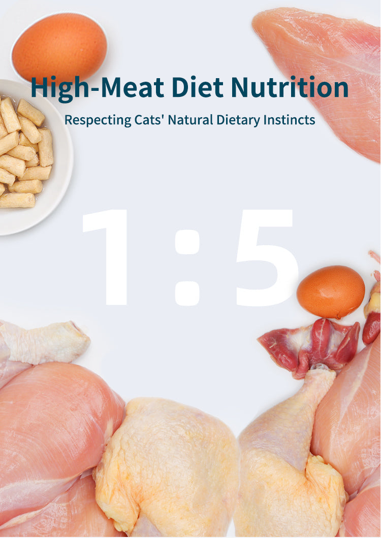 Rosy Fresh Chicken Recipe Raw Freeze-Dried Cat Food - 300g/Bag