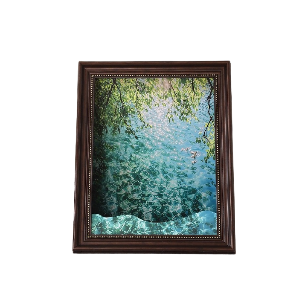 MaiFei 4D Painting Cat Condo with Scratcher – Vintage Style