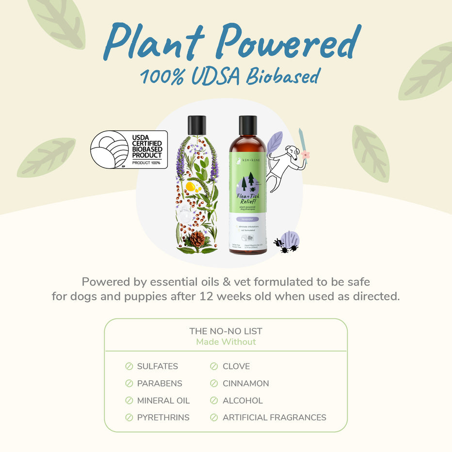 Kin + Kind Outdoor Shield Shampoo For Dog & Cat - Lavender