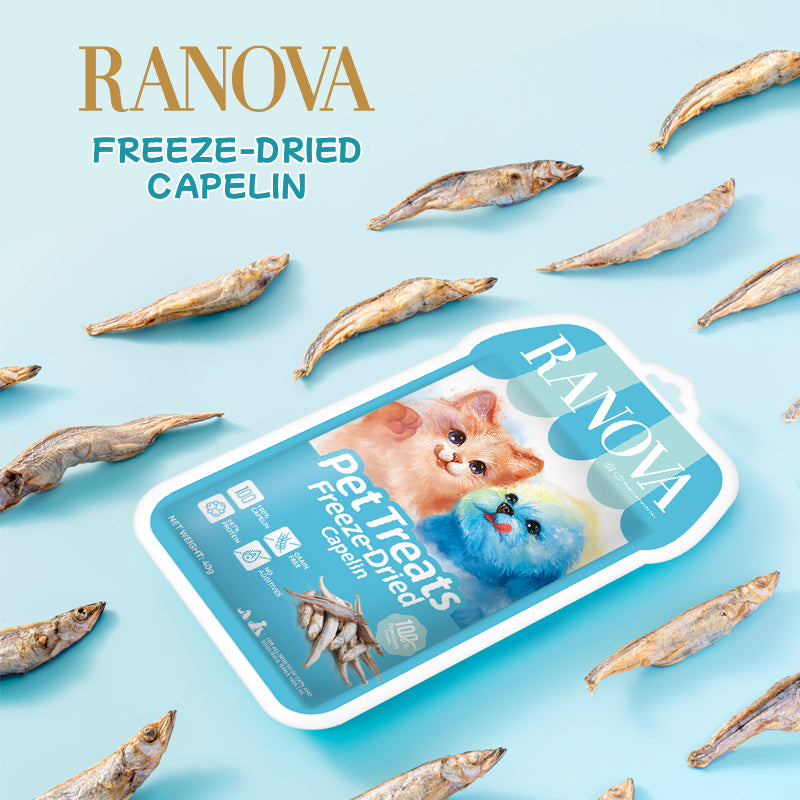 Ranova Freeze Dried Capelin For Cat - 50g