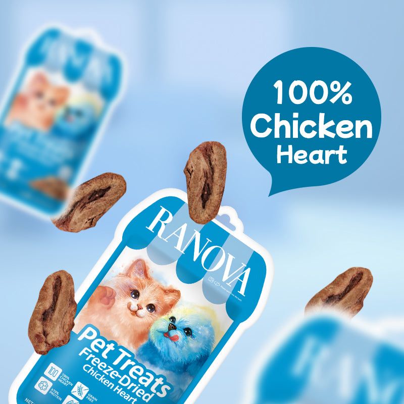 Ranova Freeze Dried Chicken Heart For Cat