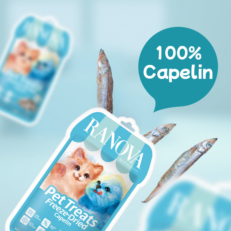 Ranova Freeze Dried Capelin For Cat - 50g