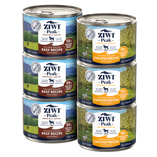 ZIWI Variety Pack Beef & Chicken Dog Wet Food