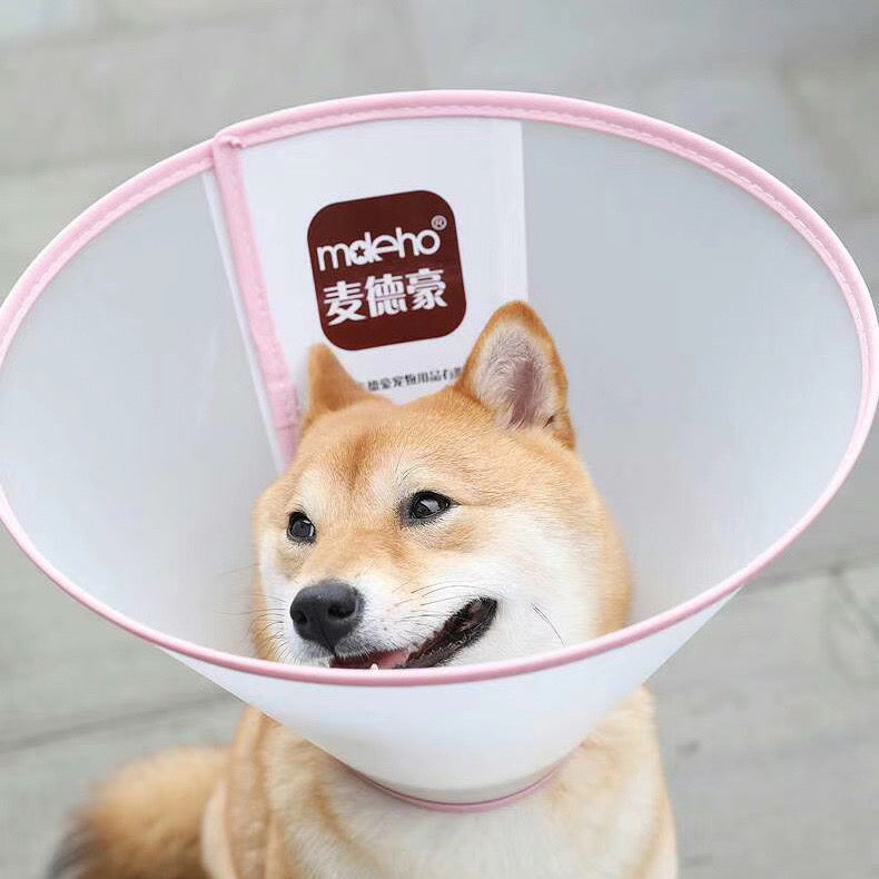 麦德豪 犬猫伊丽莎白圈 术后恢复防舔伤围脖 防咬项圈 多尺寸可选