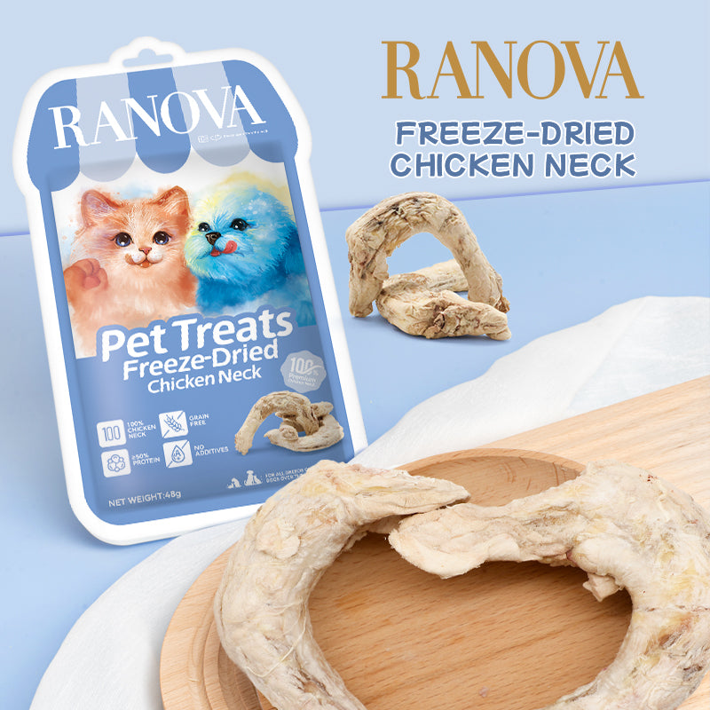 Ranova Freeze Dried Chicken Neck For Cat & Dog