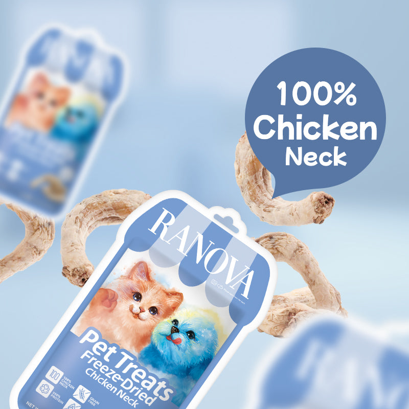 Ranova Freeze Dried Chicken Neck For Cat & Dog
