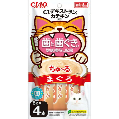 Inaba CIAO Dental Care Churu Cat Treats – Tuna｜Oral Health