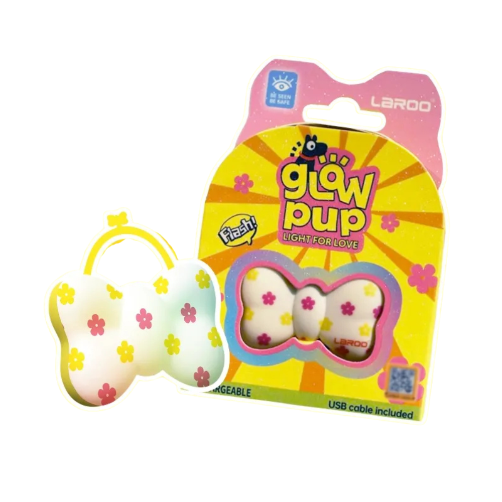 Laroo LED Dog Safety Light Collar Tag – Night Walking & Anti-Lost Pet Light