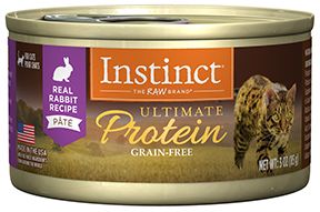 Instinct Ultimate Protein Grain Free Real Rabbit Recipe For Cat 3oz