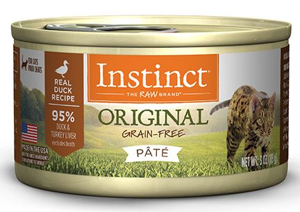 Instinct Original Grain Free Real Duck Recipe For Cat 3oz