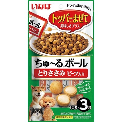 Inaba CIAO Churu Ball Treat For Dog - Chicken & Beef