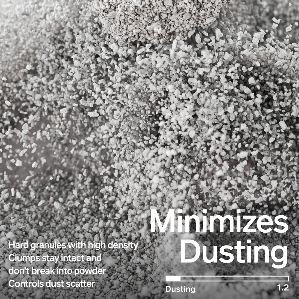 Pidan Natural Sodium Bentonite Cat Litter – Coarse Granules - 2.4kg/Bag