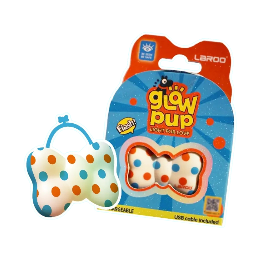 Laroo LED Dog Safety Light Collar Tag – Night Walking & Anti-Lost Pet Light