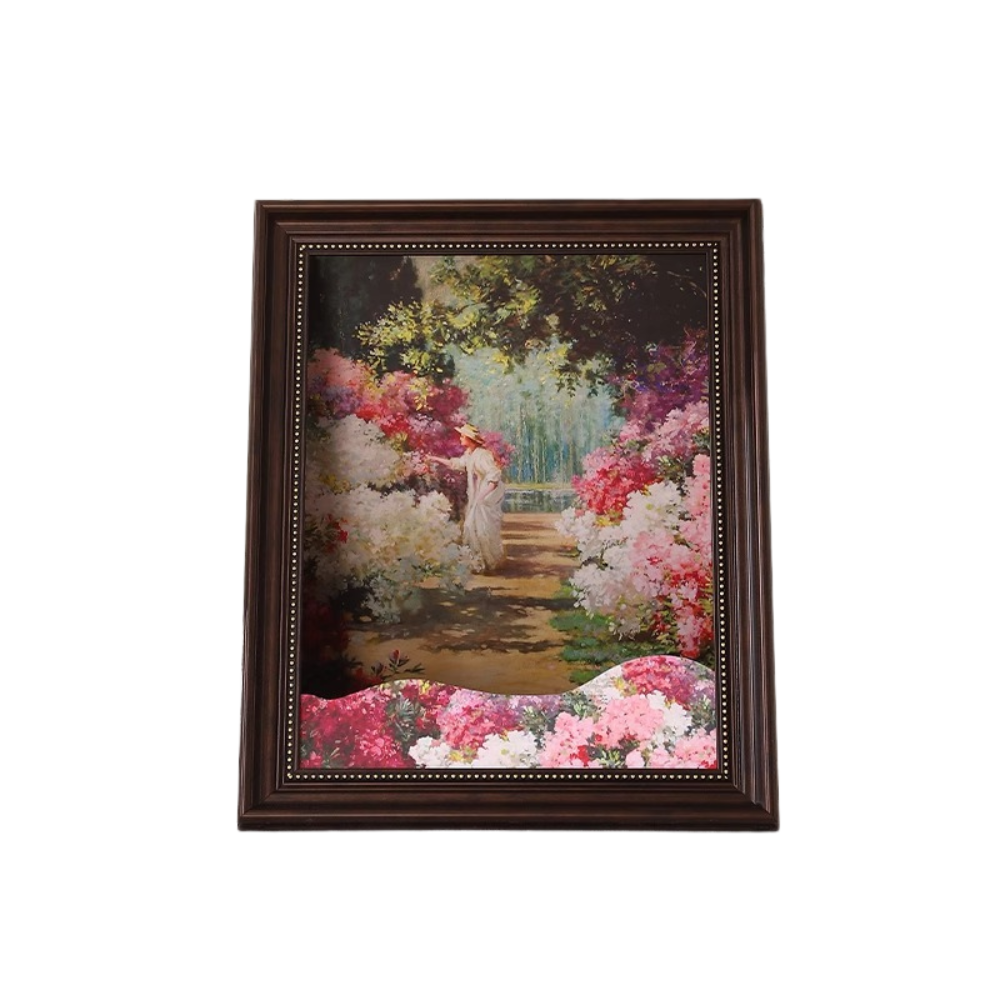 MaiFei 4D Painting Cat Condo with Scratcher – Vintage Style