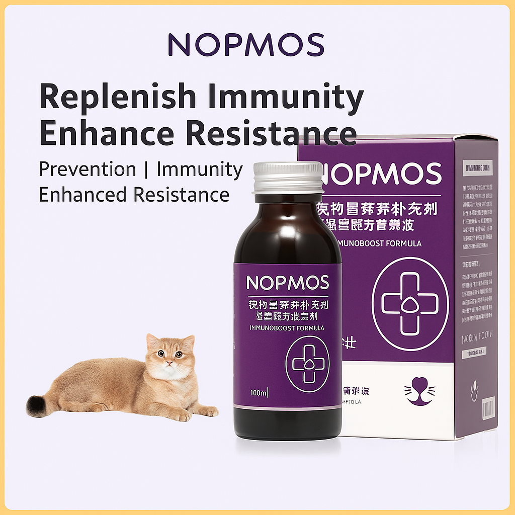 NOPMOS Lysine For Cat Nutritional Supplement - 100ml