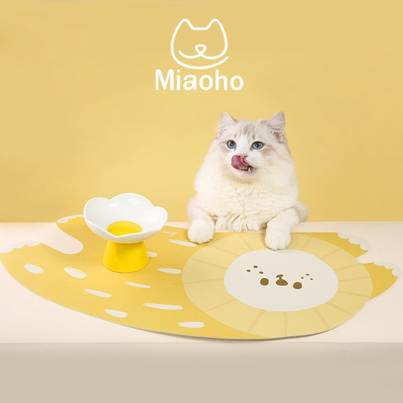 Miaoho喵禾 动物系列宠物餐垫 升级环保材质 耐抓隔水不掉屑 三款可选