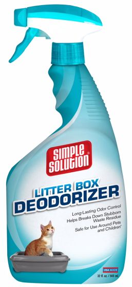 Simple Solution Cat Litter Box Deodorizer Spray