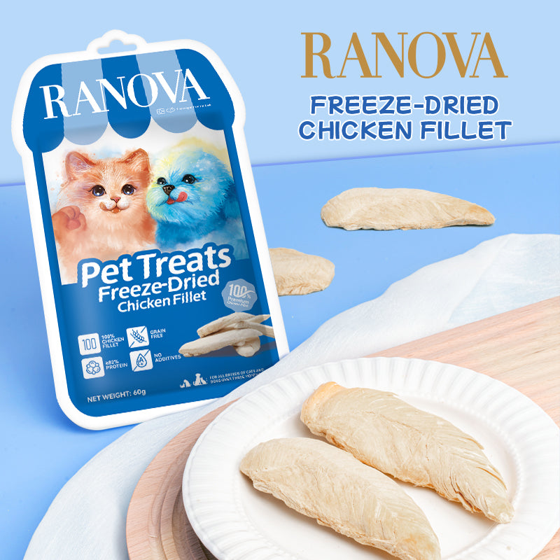 Ranova Freeze Dried Whole Chicken Fillet For Dog & Cat - 60g