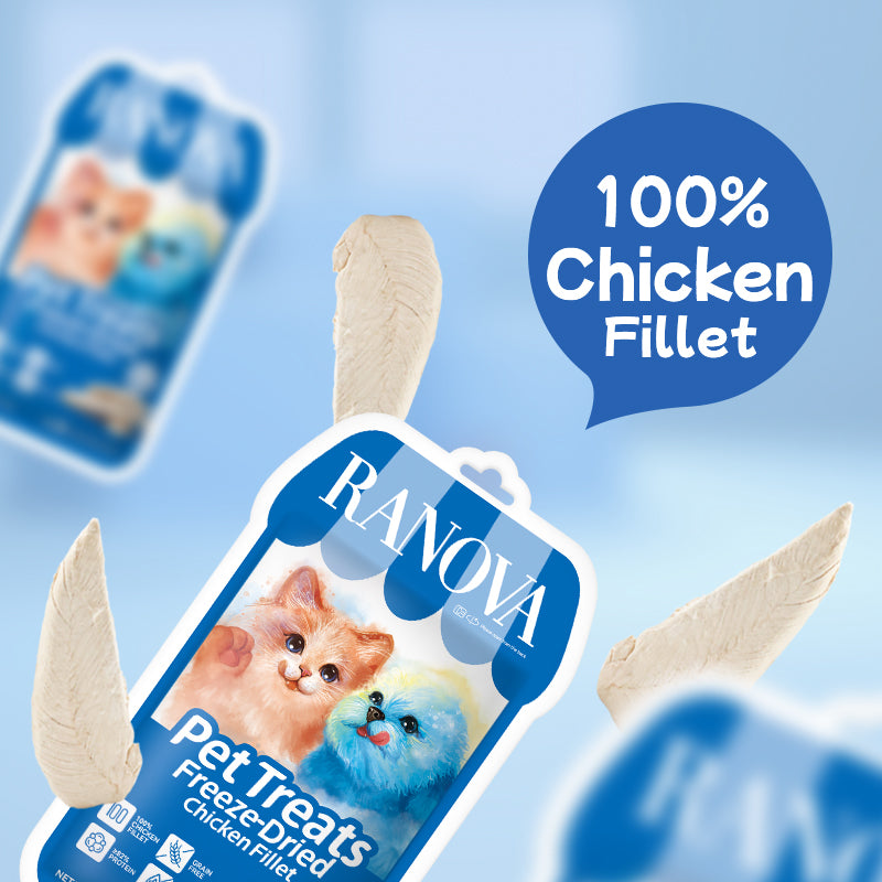 Ranova Freeze Dried Whole Chicken Fillet For Dog & Cat - 60g