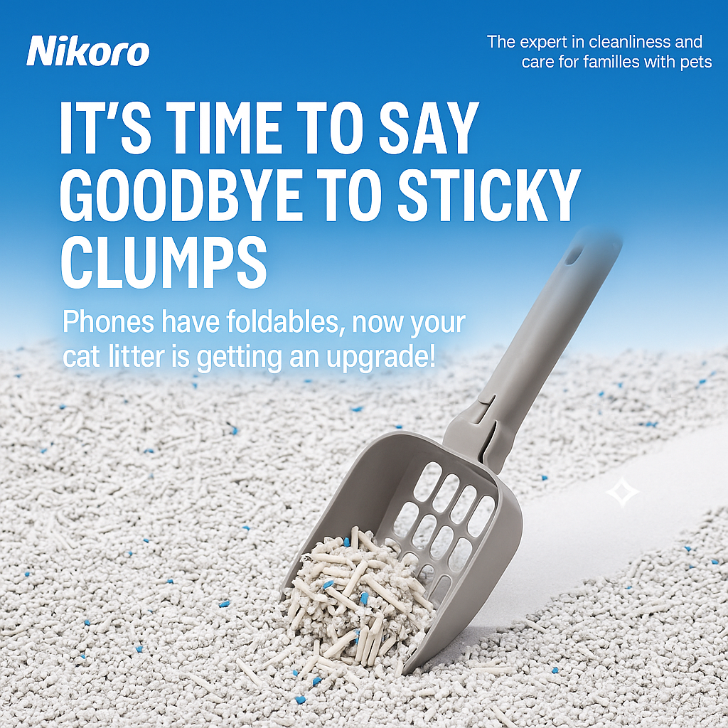 Nikoro Cassava, Tofu & Bentonite Blend Mix Cat Litter