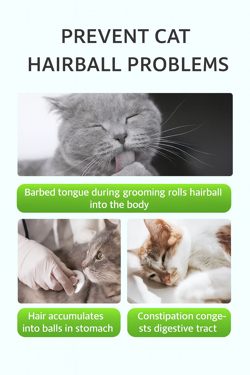 NOPMOS Hairball Relief Nutritional Supplement For Cat - 100ml