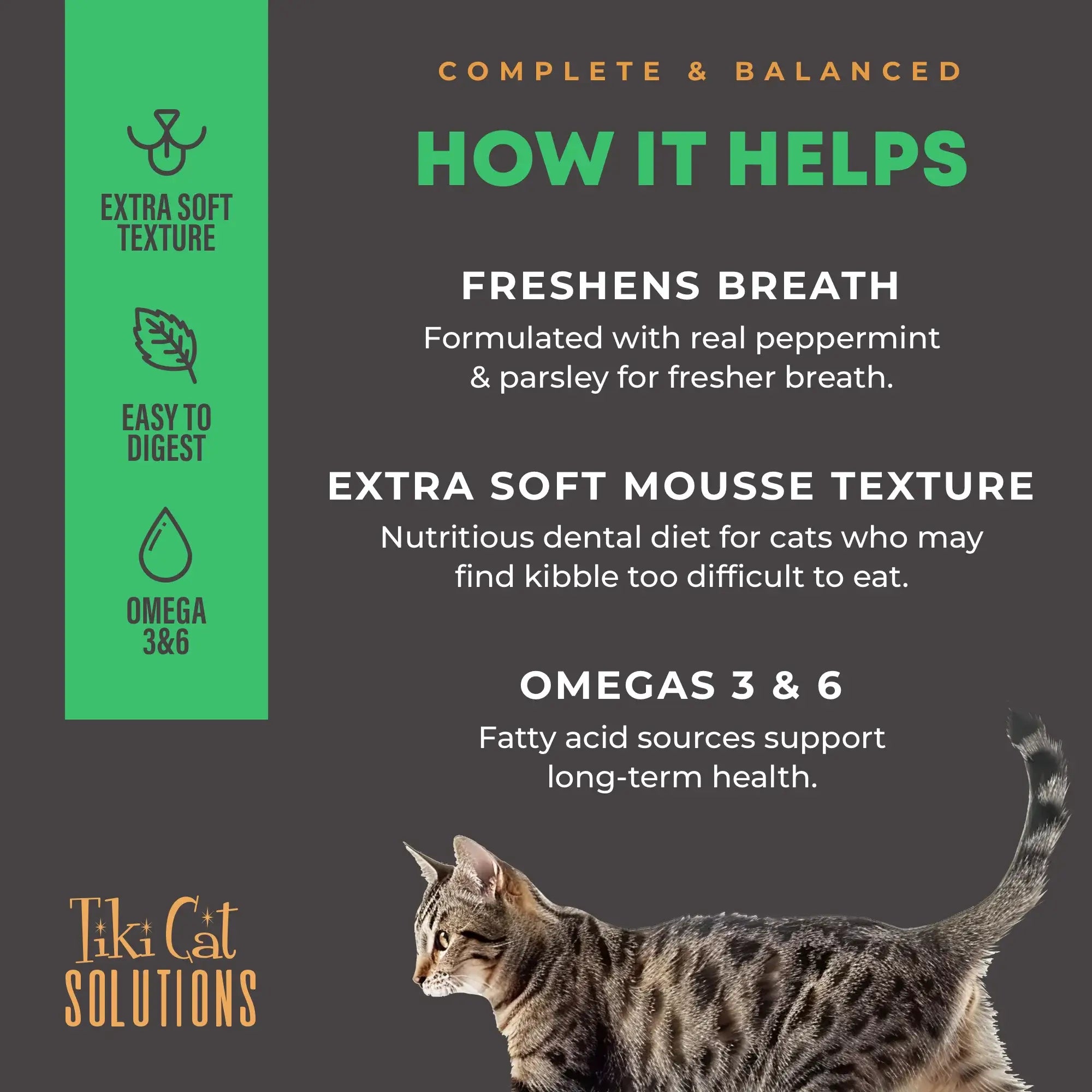 Tiki Cat Solution™ Dental Care Chicken Recipe Cat Wet Food - 2.4oz
