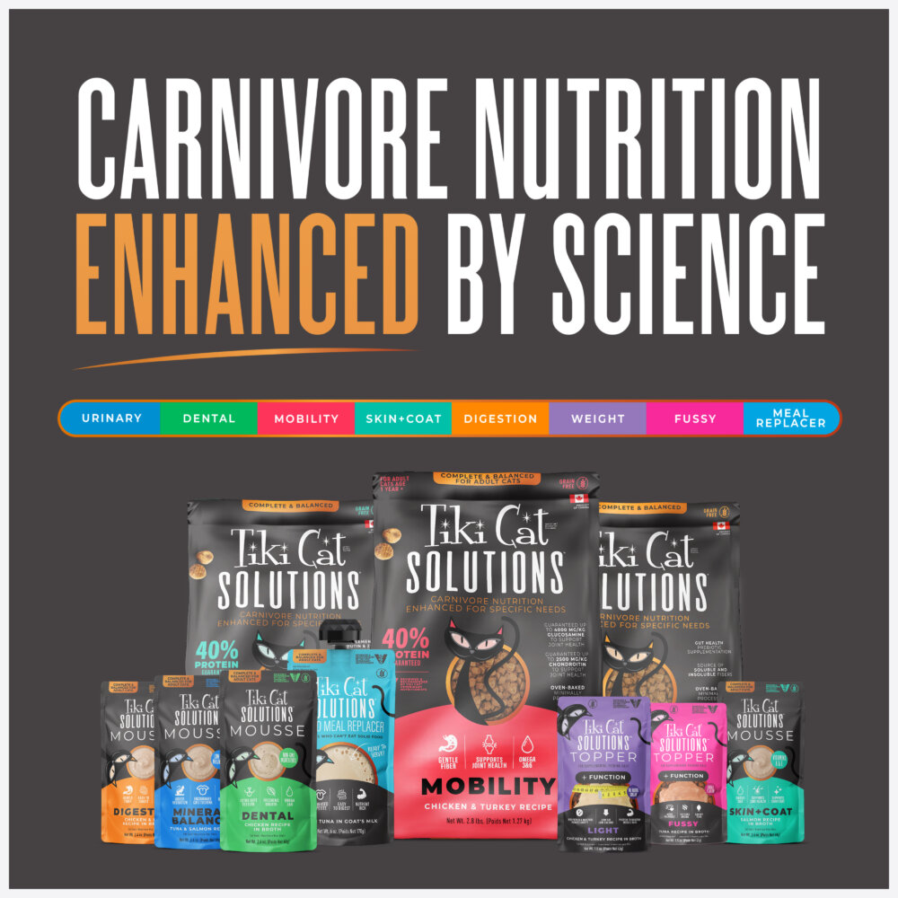 Tiki Cat Solution™ Fussy Topper: Tuna Recipe in Broth