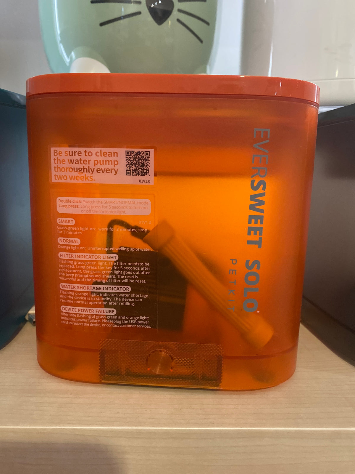 Petkit EverSweet Solo SE Pet Water Fountain - 5 Colours