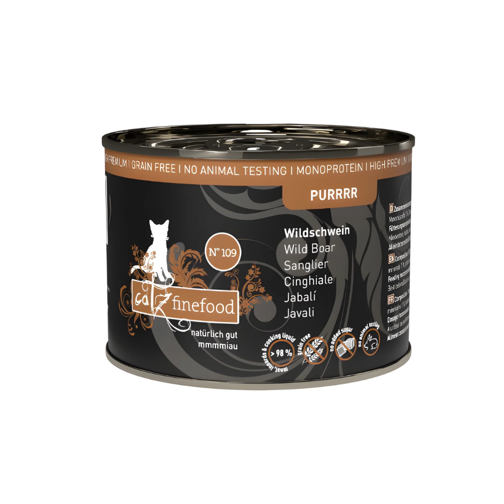 Catz Finefood Purrrr N °109 Pure Wild Boar Cat Wet Food