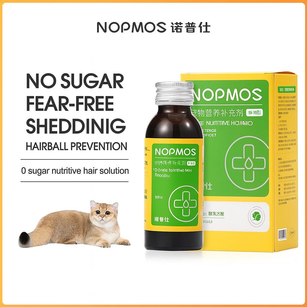 NOPMOS Hairball Relief Nutritional Supplement For Cat - 100ml