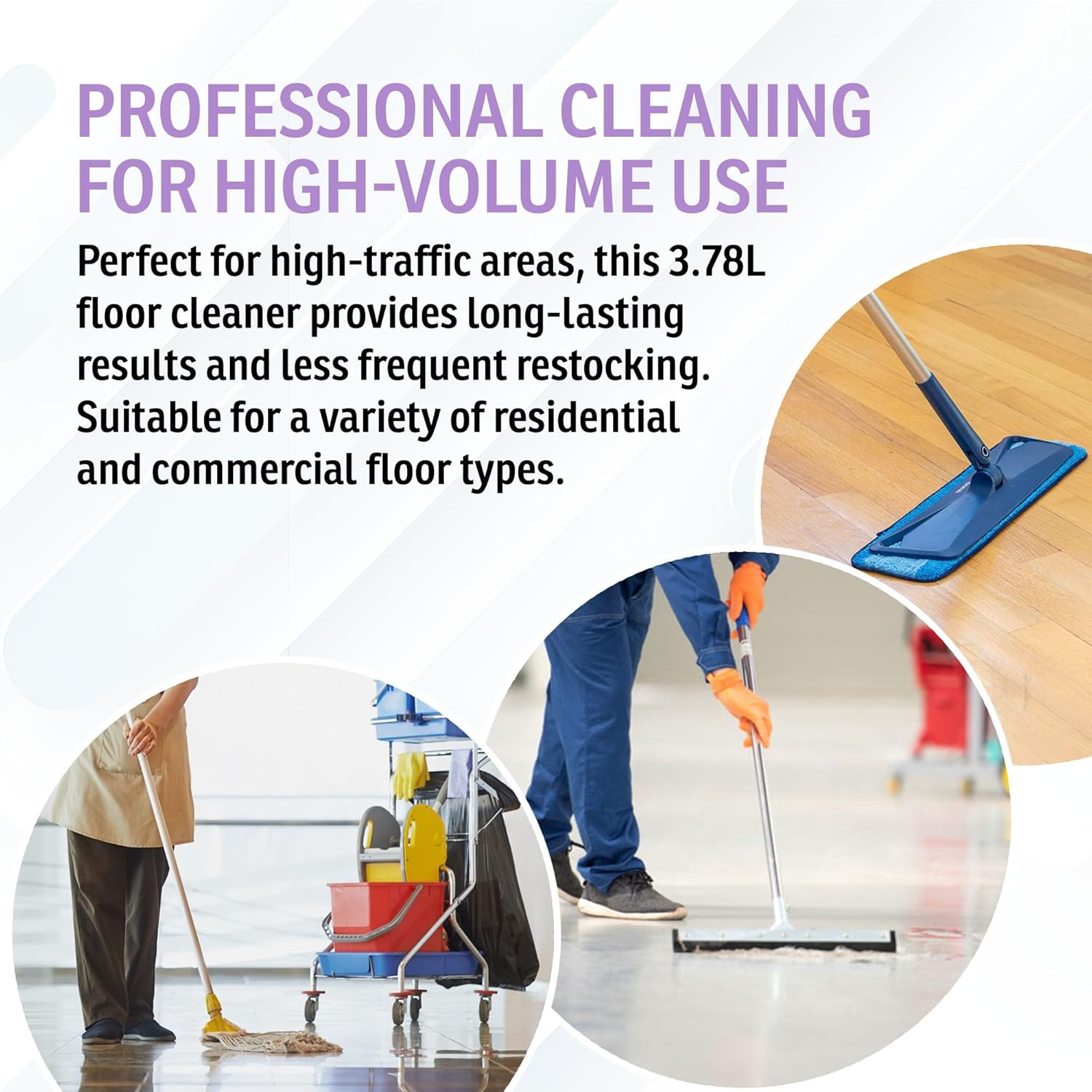 Enviro Fresh Non Foaming Floor Counter Cleaner Soap