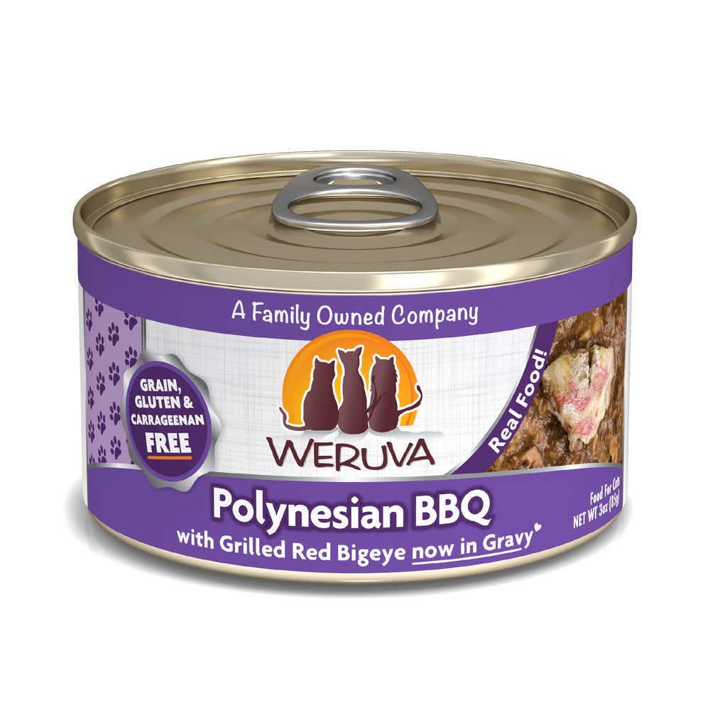 Weruva Classic Cat  Polynesian BBQ - Grilled Red Bigeye in Gravy