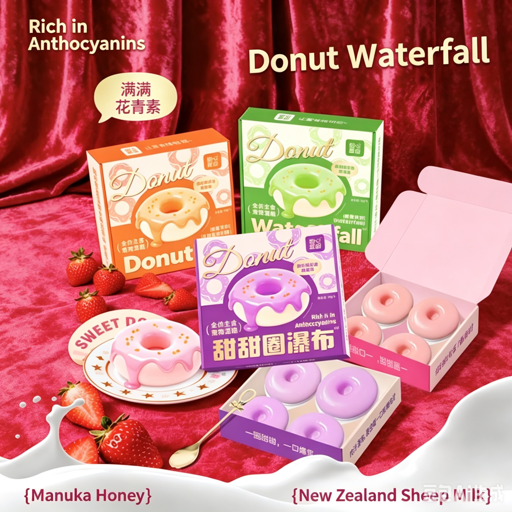 NiYa Premium Donut Waterfall Pet Complete & Balanced Meal