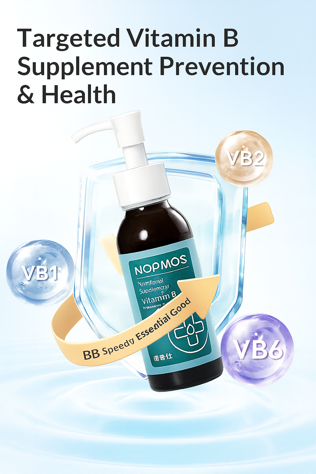 NOPMOS Compound Vitamin B Nutritional Supplement - 100ml