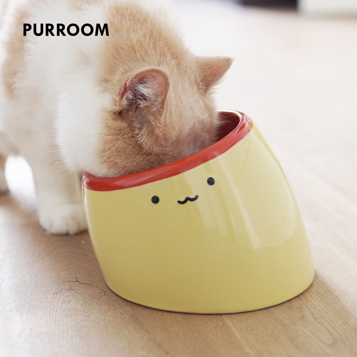 Purroom Pudding Ceramic Pet Bowl