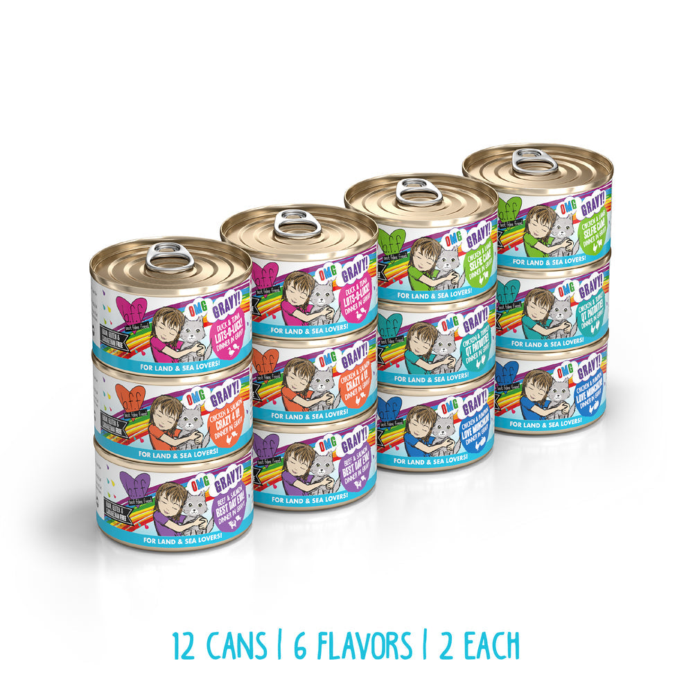 Weruva BFF OMG Gravy - Rainbow Road Variety Pack