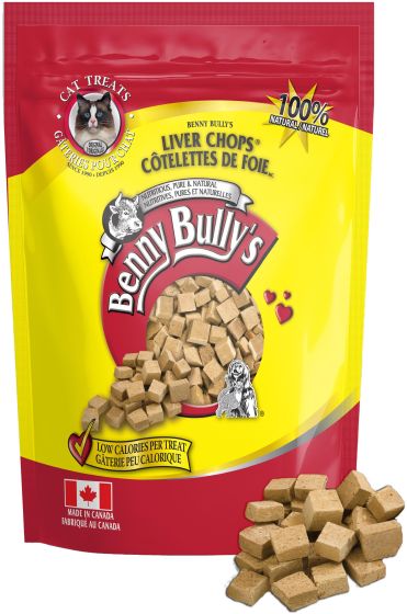 Benny Bully Liver Chops Cat Treat - 30g