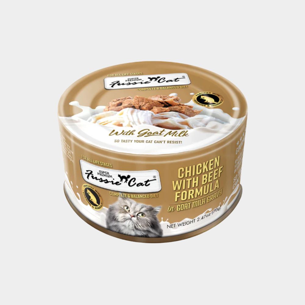Fussie Cat Chicken Formula in Goat Milk Gravy - Maokids Pet