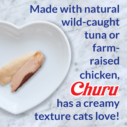 Inaba Churu Purées Cat Treat - Chicken with Scallop Recipe