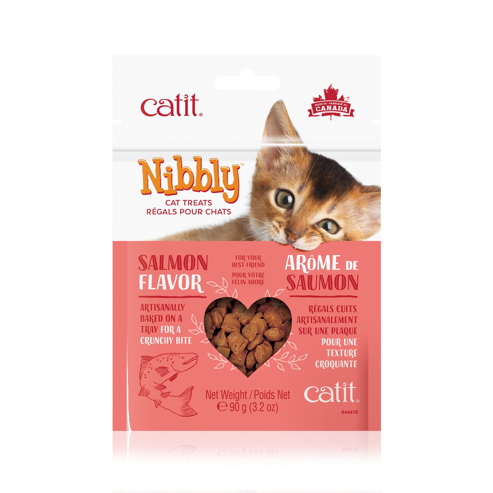 Catit Nibbly Cat Treats - Salmon Flavour