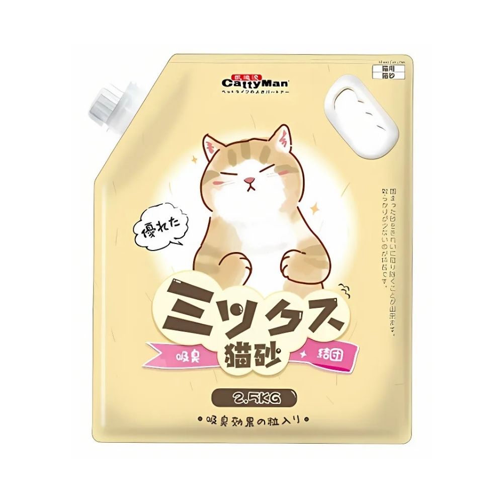 Cattyman 3-in-1 Tofu & Charcoal & Bentonite Cat Litter
