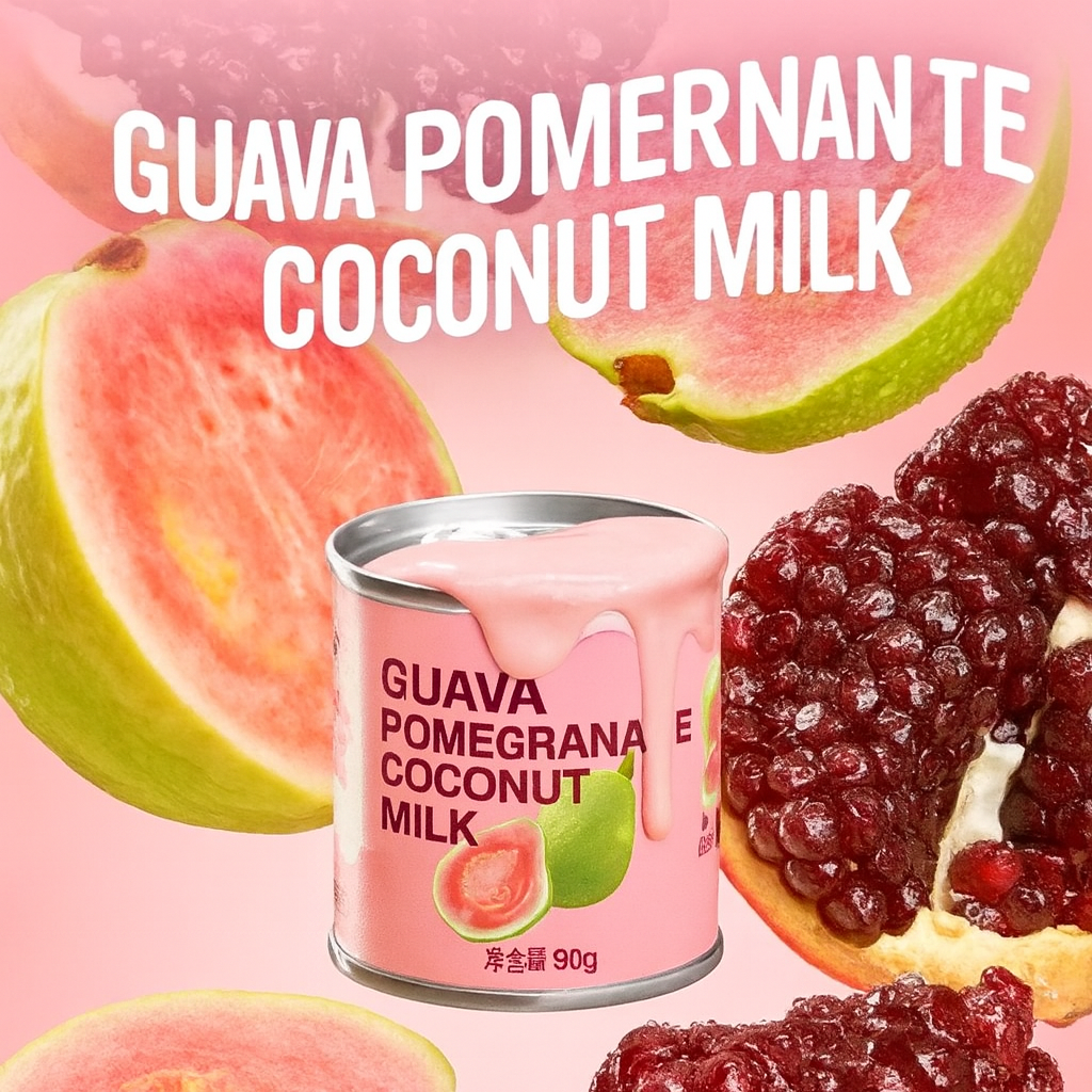 Xizai Gravy Entrée Mousse Canned Food for Cats - Guava Pomegranate Coconut Milk