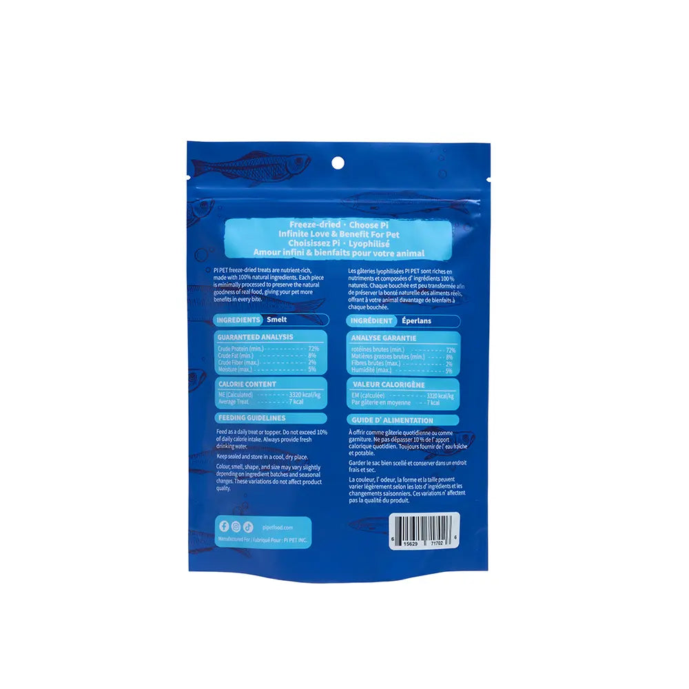 PI Freeze-Dried Smelt For Pet