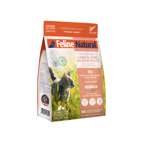 Feline Natural Raw Freeze-Dried Lamb & Salmon Feast