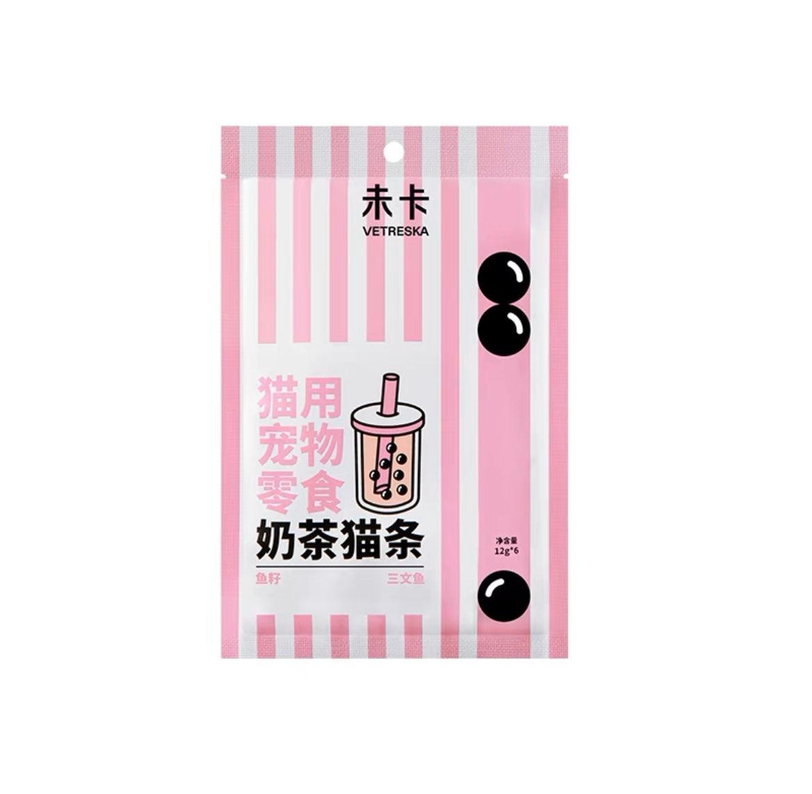 未卡 新品奶茶猫条 猫用功能性零食汤条 多口味可选 - Maokidspet