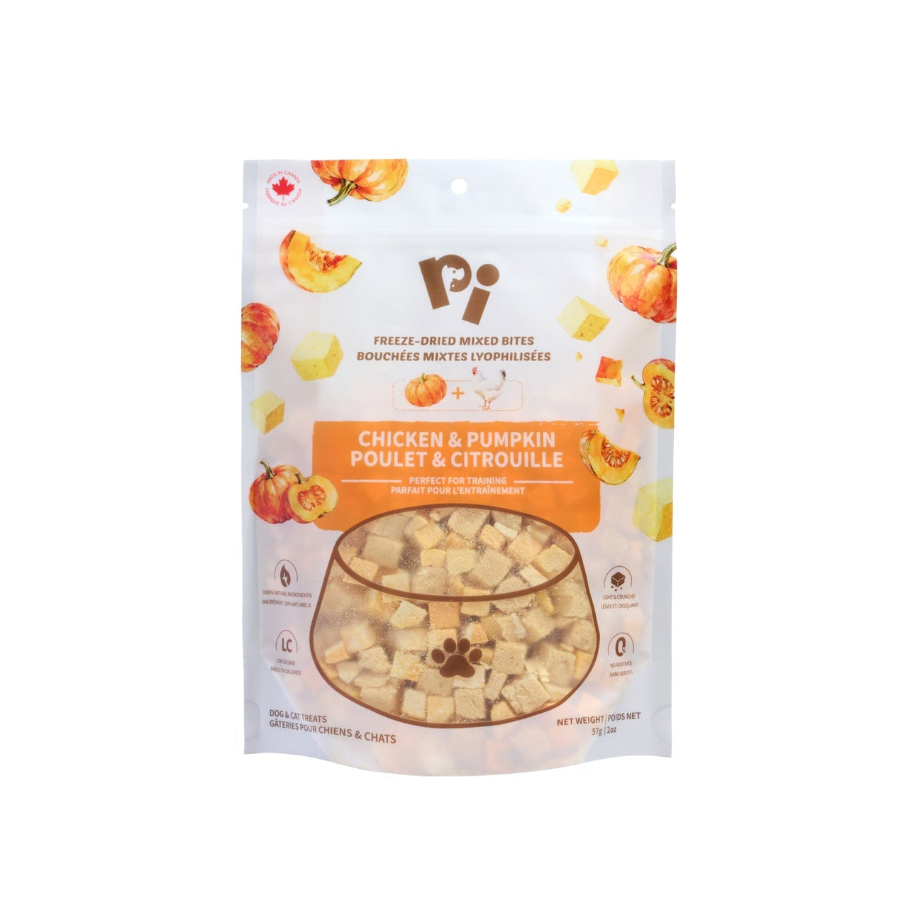 PI Freeze-Dried Mixed Bites - Chicken & Pumpkin