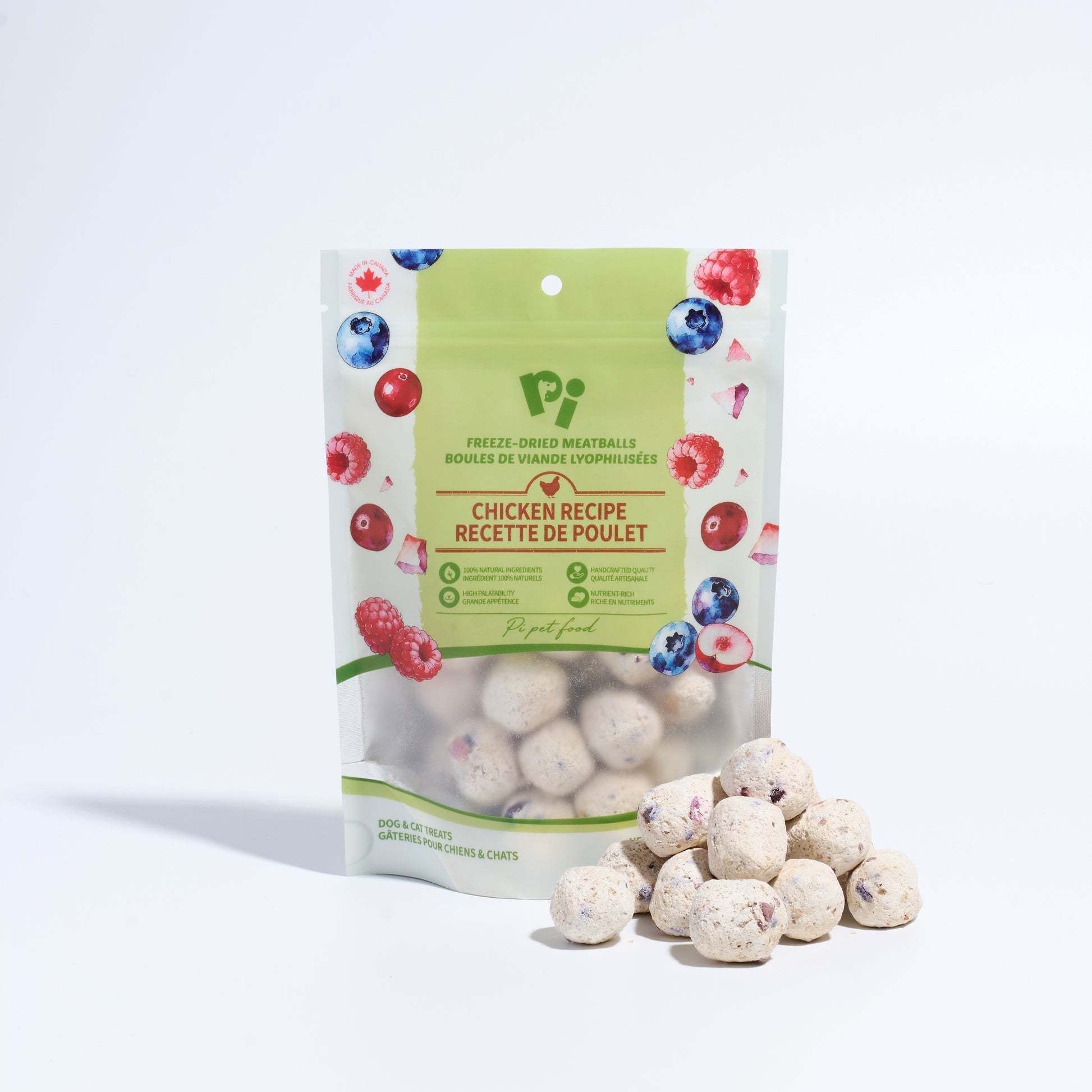 PI Freeze-Dried Meatballs - Chicken Recipe